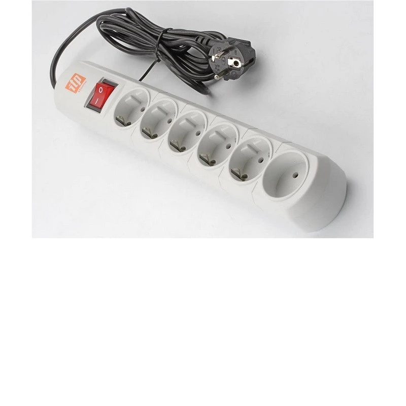 Сетевой фильтр ITP Home (6/3м/10А/400Дж/серый) 620439 штр.: 4612729111132