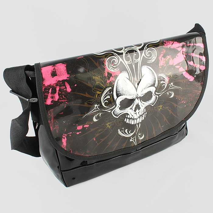 Сумка городская "Darvish" 1 отделение + 2 кармана лаковая отделка