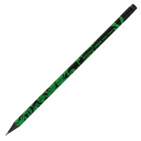 Карандаш чернографитный BRAUBERG "PREMIUM TURKEY", 1 шт., Карандаш чернографитный BRAUBERG "PREMIUM TURKEY", 1 шт.,