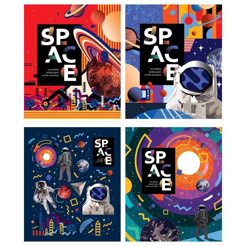 Тетрадь 48л., А5, клетка ArtSpace "Рисунки. Space", суперэконом Тетрадь 48л., А5, клетка ArtSpace "Рисунки. Space", суперэконом