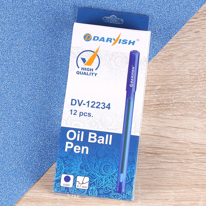 Ручка шариковая синяя "Darvish" на масляной основе корпус Ручка шариковая синяя "Darvish" на масляной основе корпус