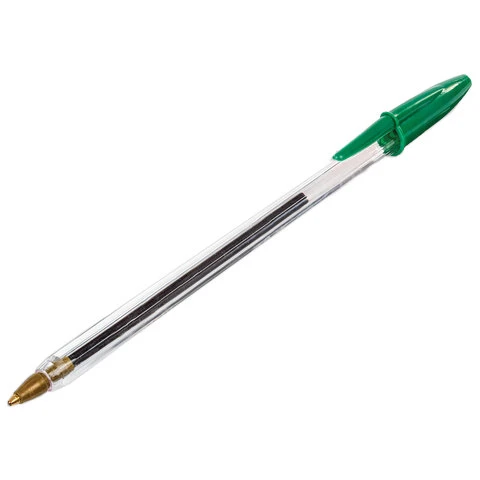 Ручка шариковая STAFF "Basic BP-01", письмо 750 метров, ЗЕЛЕНАЯ, длина Ручка шариковая STAFF "Basic BP-01", письмо 750 метров, ЗЕЛЕНАЯ, длина