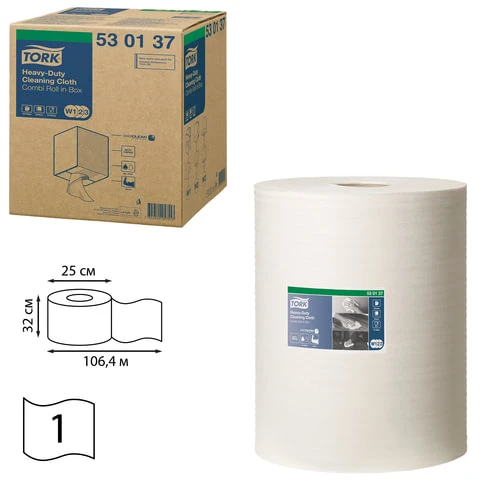 Протирочный нетканый материал TORK (Система W1, W2, W3) Premium, 280 л. в
