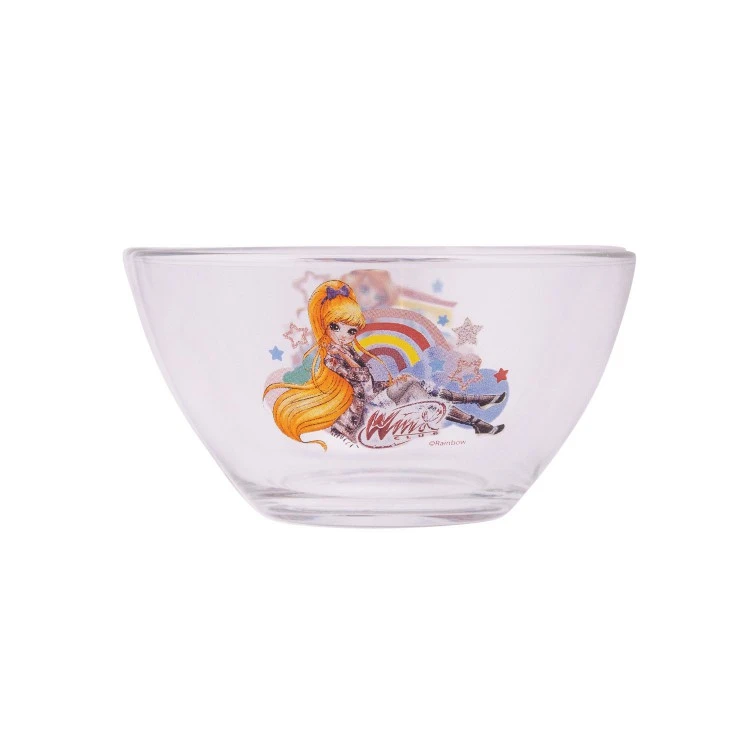 Салатник "Winx Club" Дизайн 1, 12,5 см., стекло Салатник "Winx Club" Дизайн 1, 12,5 см., стекло