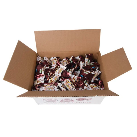 Конфеты шоколадные РОТ ФРОНТ "Коровка", вафельные с шоколадной Конфеты шоколадные РОТ ФРОНТ "Коровка", вафельные с шоколадной