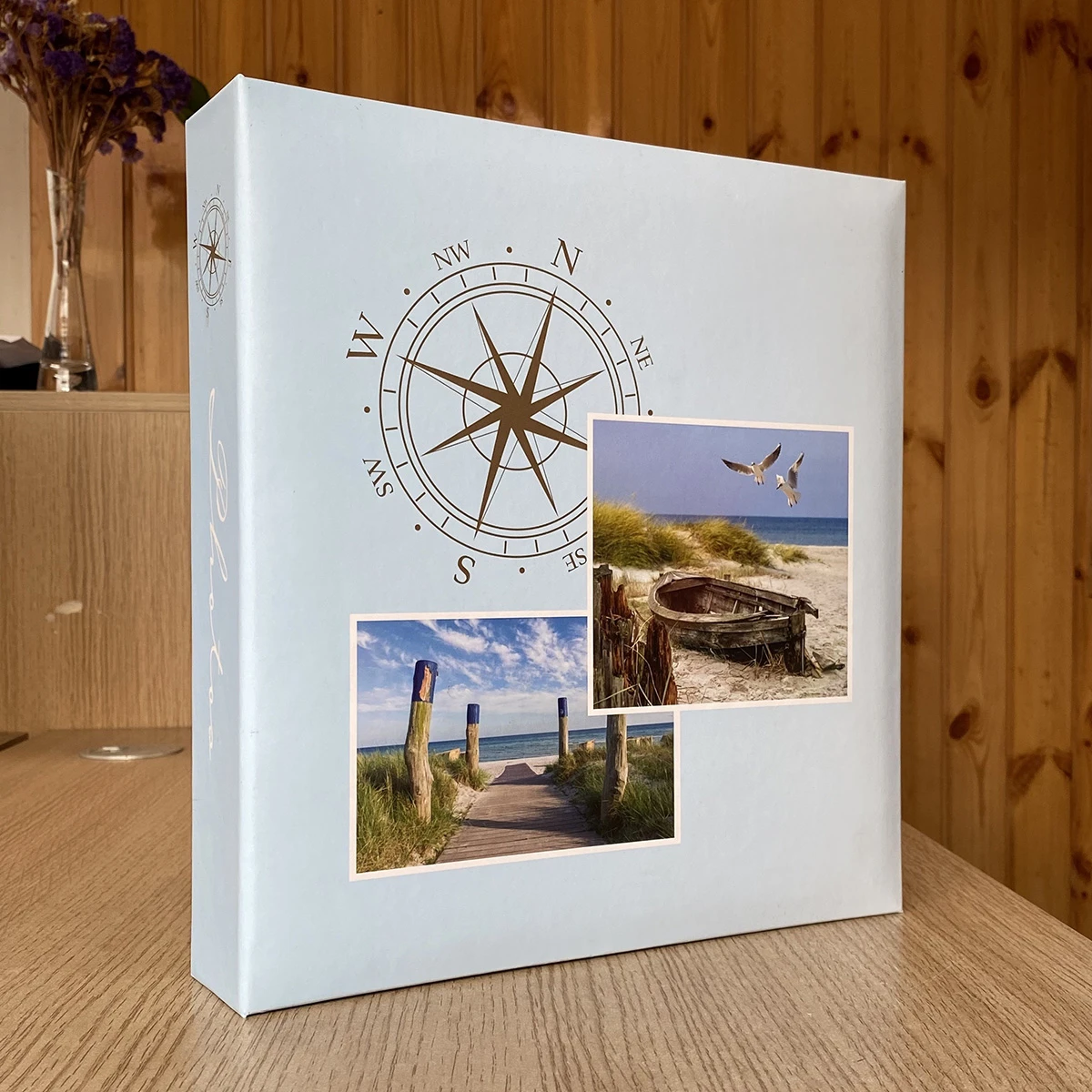 Фотоальбом 50 "магнитных" листов 23X28см, переплет 3-кольца