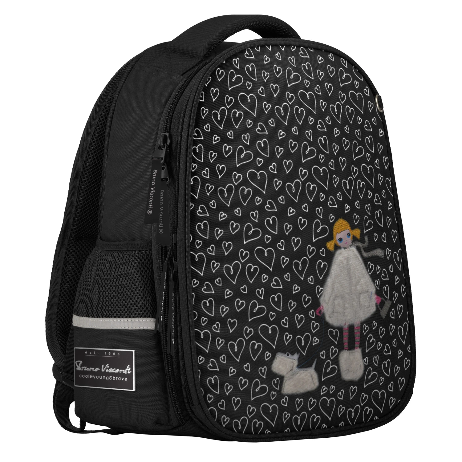 РЮКЗАК- ОБЛЕГЧЕННАЯ КАПСУЛА ЧЕРНЫЙ С ЭРГОНОМИЧНОЙ СПИНКОЙ "ДЕВОЧКА И РЮКЗАК- ОБЛЕГЧЕННАЯ КАПСУЛА ЧЕРНЫЙ С ЭРГОНОМИЧНОЙ СПИНКОЙ "ДЕВОЧКА И