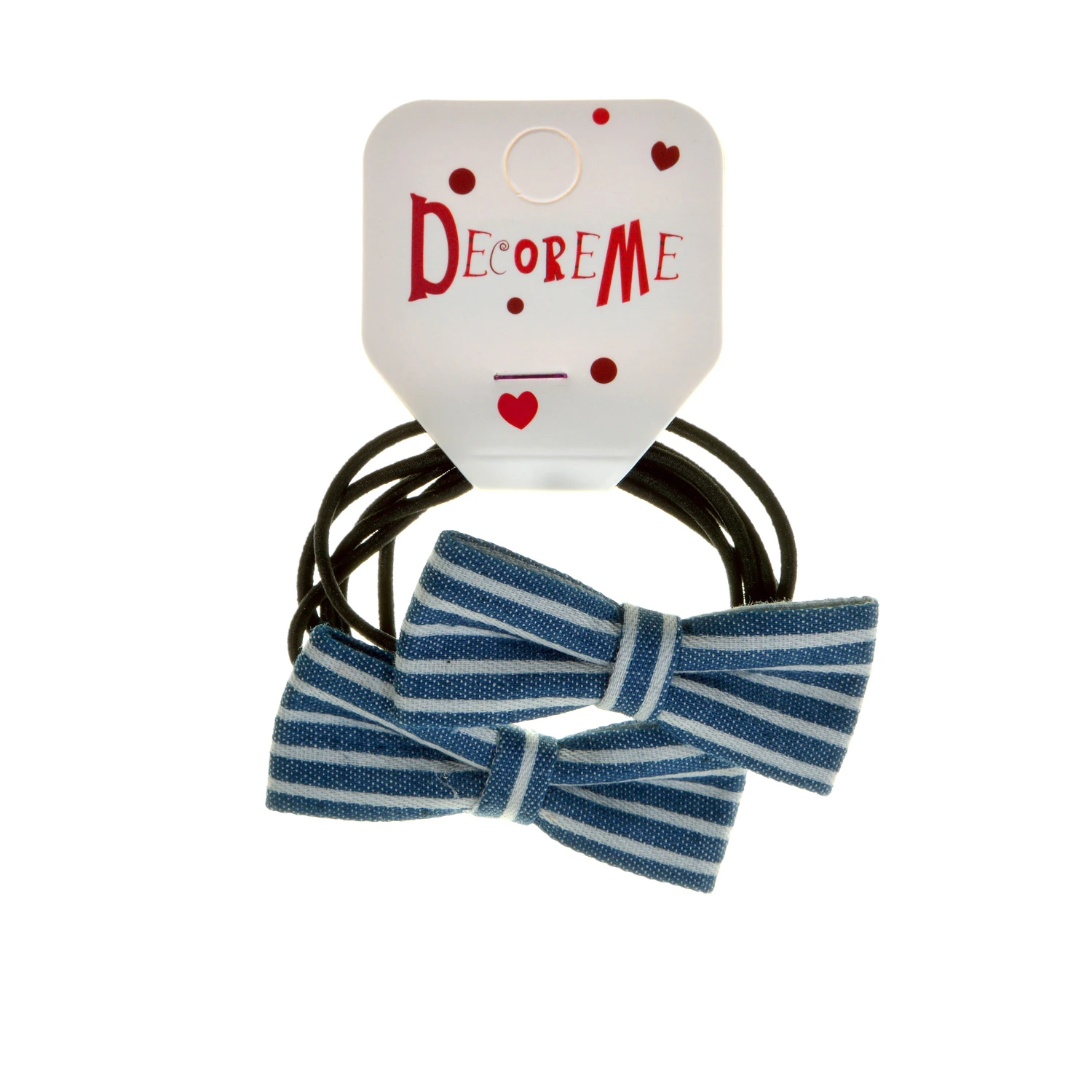 РЕЗИНКА ДЛЯ ВОЛОС "ДЖИНСОВЫЕ БАНТИКИ. ПРИНТ" 2 ШТ, 4 ЦВЕТА РЕЗИНКА ДЛЯ ВОЛОС "ДЖИНСОВЫЕ БАНТИКИ. ПРИНТ" 2 ШТ, 4 ЦВЕТА