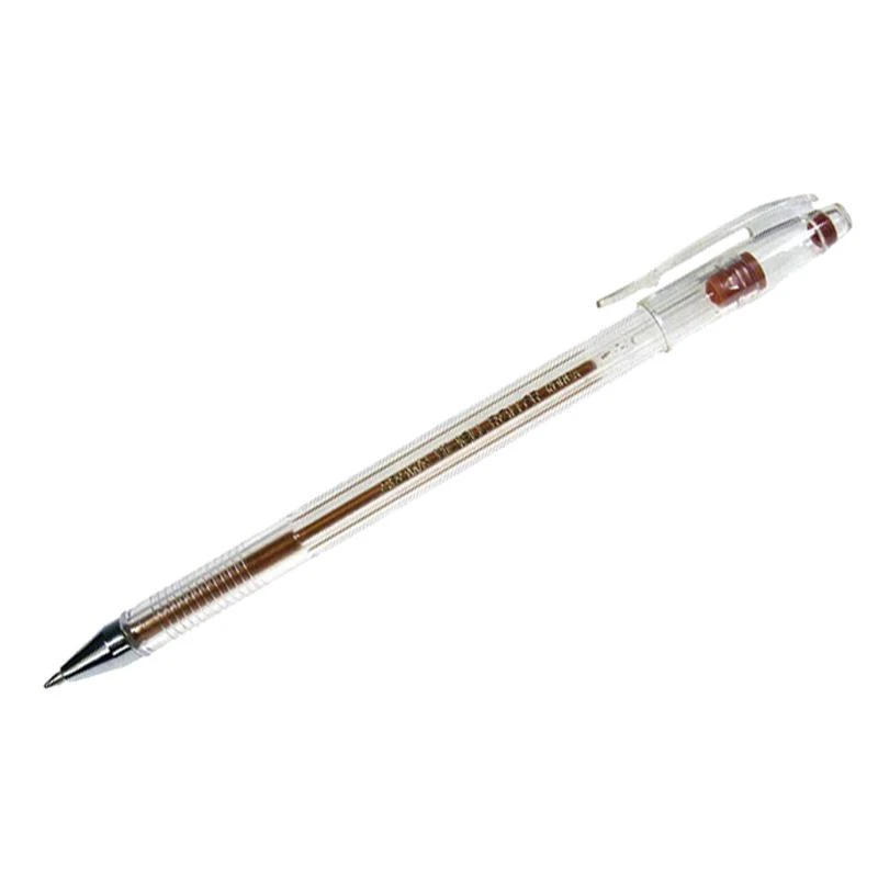 Ручка гелевая оранжевая металлик, 0,7мм: HJR-500GSM штр.:  8803654005061