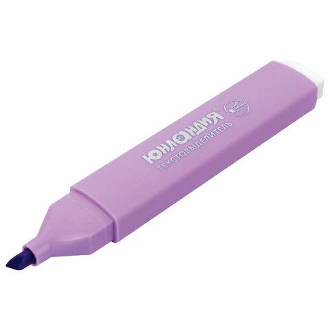 Текстовыделитель ЮНЛАНДИЯ "COLORSTAR PASTEL", ЛАВАНДОВЫЙ, линия 1-4