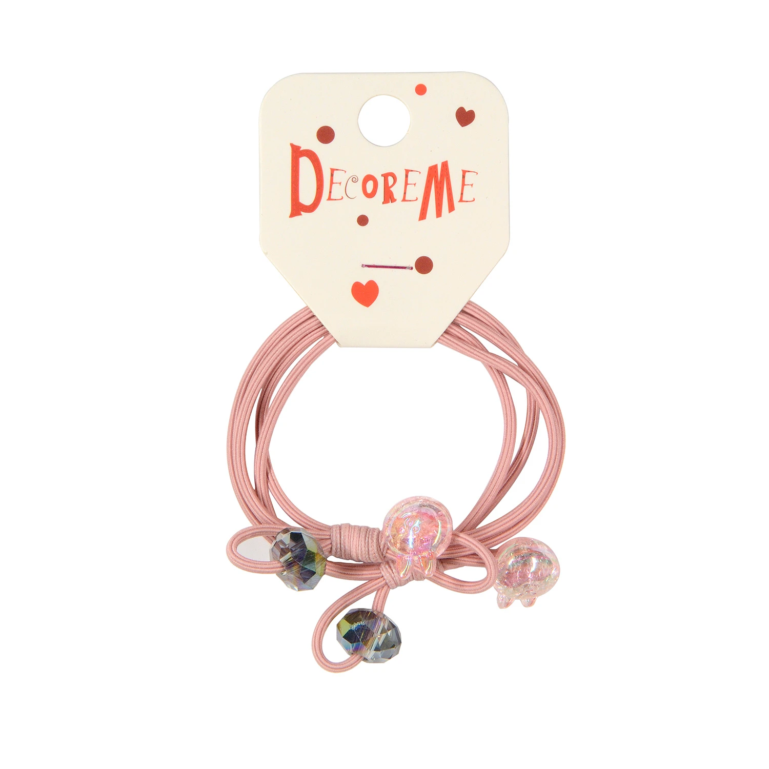 РЕЗИНКА ДЛЯ ВОЛОС 2 ШТ, 5 ЦВЕТОВ