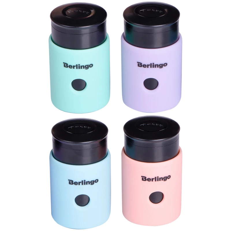 Точилка пластиковая Berlingo "Instinct", с контейнером, 1 отверстие, Точилка пластиковая Berlingo "Instinct", с контейнером, 1 отверстие,