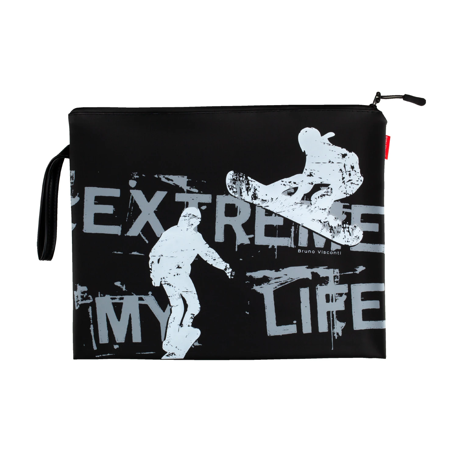 ПАПКА НА МОЛНИИ ЧЕРНАЯ "ЭКСТРИМ", СИЛИКОН, Ф.А4. 34 х 26 СМ ПАПКА НА МОЛНИИ ЧЕРНАЯ "ЭКСТРИМ", СИЛИКОН, Ф.А4. 34 х 26 СМ