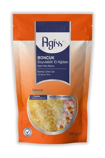 AGISS Восковые гранулы для депиляции для НОРМАЛЬНОЙ кожи с вит. Е