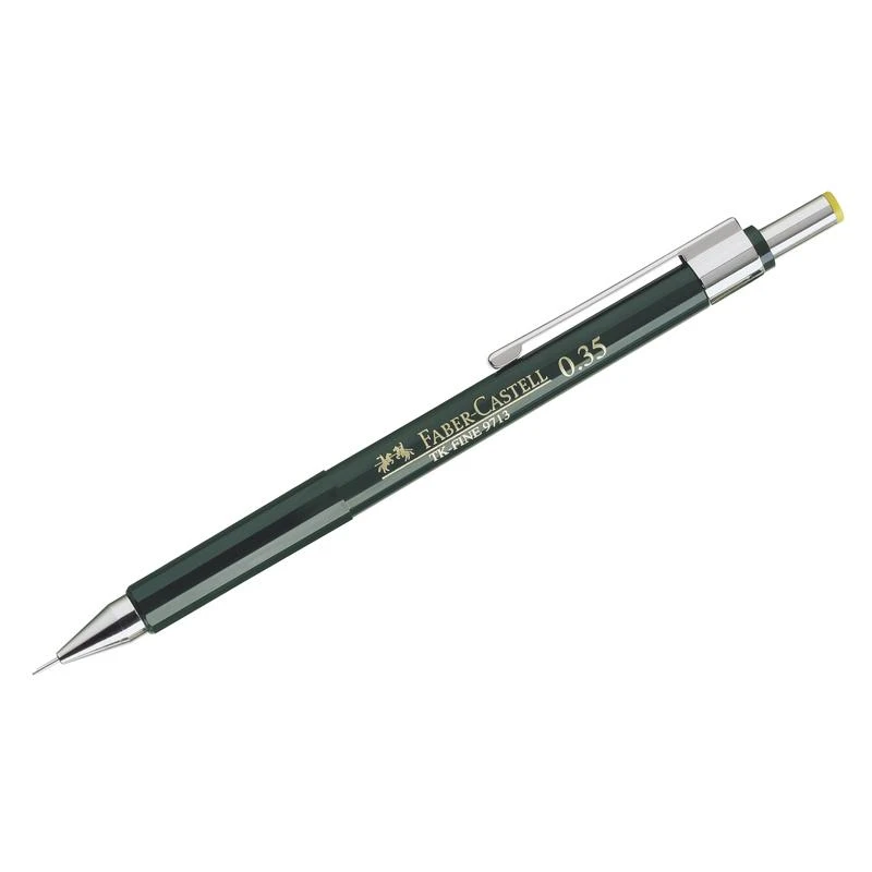 Карандаш механический Faber-Castell "TK-Fine 9713", 0,35мм, с ластиком Карандаш механический Faber-Castell "TK-Fine 9713", 0,35мм, с ластиком