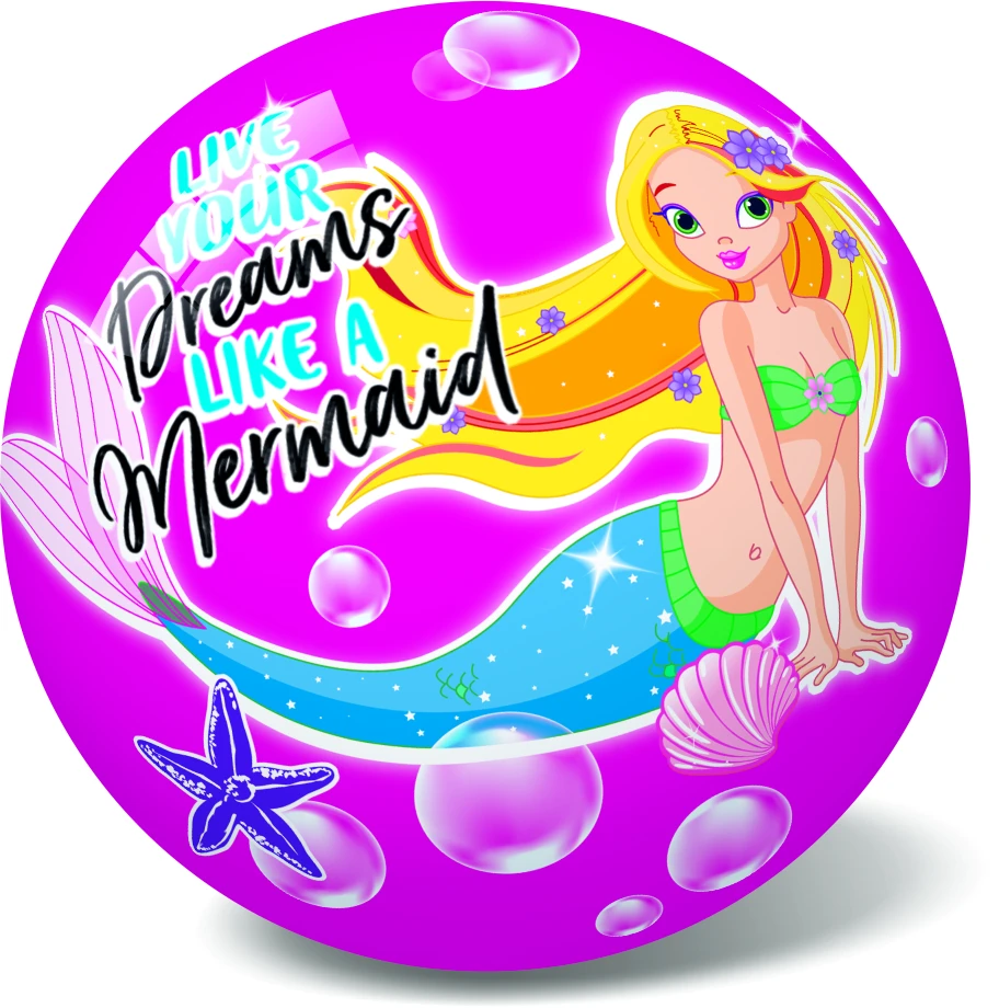 Мяч "Русалка", 23 см. Мяч "Русалка", 23 см.