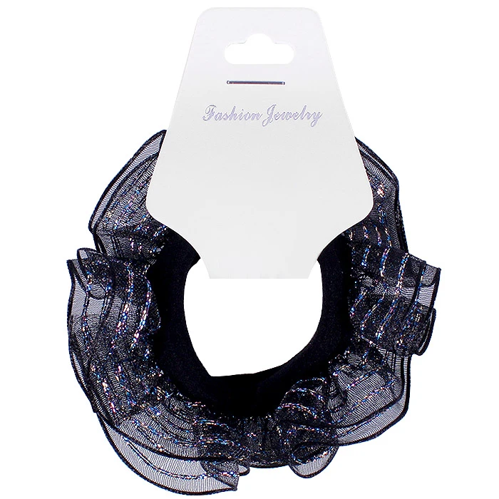 Резинка для волос с рюшей , цвет ассорти Резинка для волос с рюшей , цвет ассорти