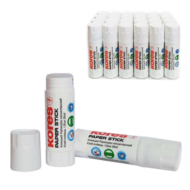 Клей-карандаш 15г. KORES Paper Stick