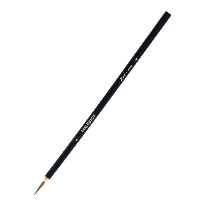 Кисть для каллиграфии Малевичъ из ласки №3 750001
