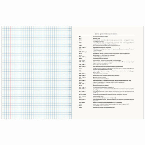 Тетрадь предметная "КЛАССИКА NEW" 48 л., обложка картон, ИСТОРИЯ,