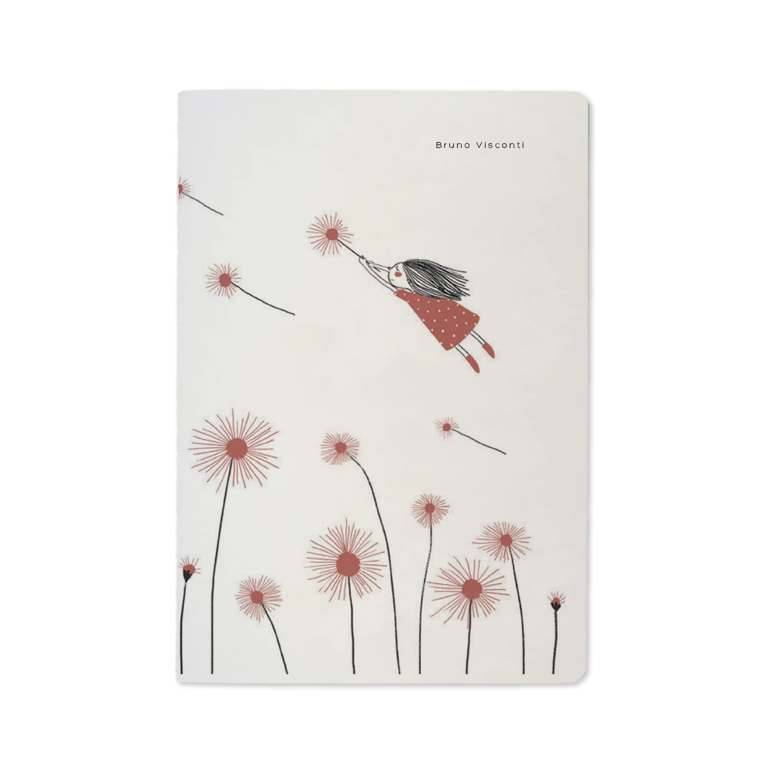 НАБОР ПОДАРОЧНЫЙ "FLY WITH DANDELIONS" (ДВЕ ТЕТРАДИ BV И РУЧКА)