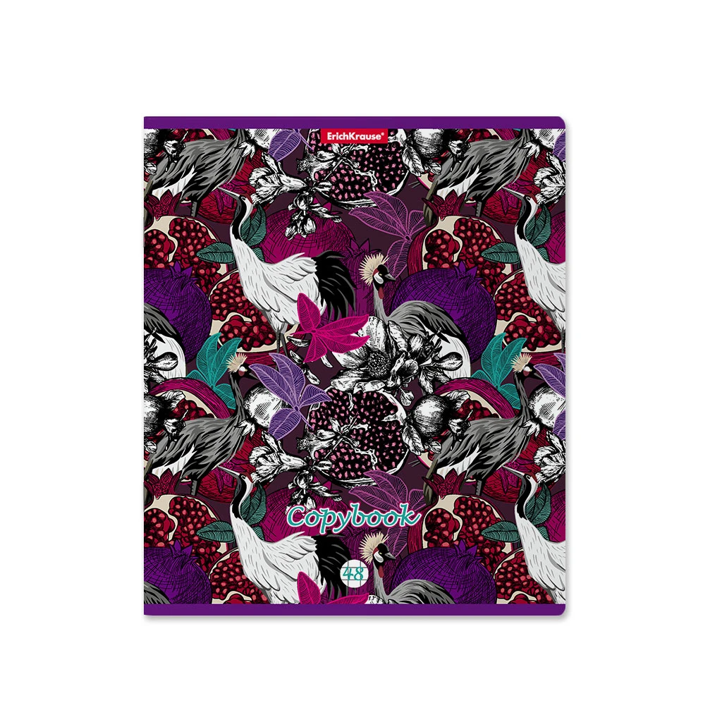Тетрадь общая ученическая ErichKrause® Pomegranate, 48 листов, клетка Тетрадь общая ученическая ErichKrause® Pomegranate, 48 листов, клетка