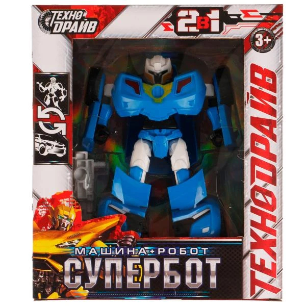 Робот супербот, трансформирующийся в кор. 23*19*9см. ТЕХНОДРАЙВ