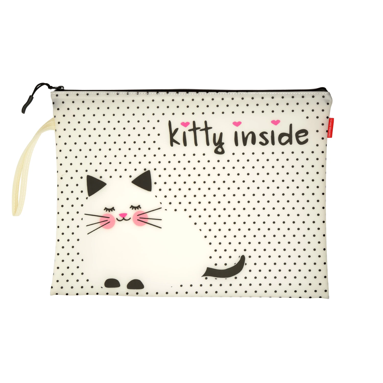 ПАПКА НА МОЛНИИ "КОТЕНОЧЕК.БЕЛЫЙ", СИЛИКОН,Ф.А4. 34 х 26 СМ ПАПКА НА МОЛНИИ "КОТЕНОЧЕК.БЕЛЫЙ", СИЛИКОН,Ф.А4. 34 х 26 СМ