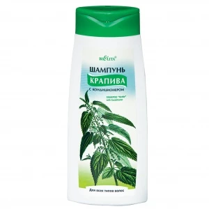 БЕЛИТА Шампунь КРАПИВА с кондиционером (новый дизайн)480мл/15 БЕЛИТА Шампунь КРАПИВА с кондиционером (новый дизайн)480мл/15