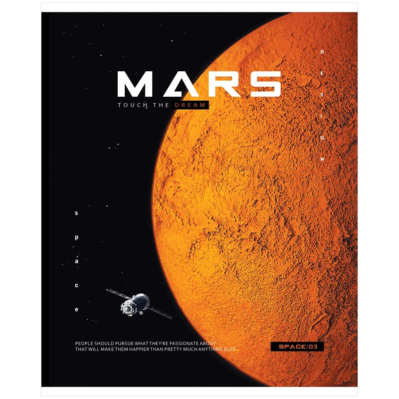 Тетрадь 48л., А5, клетка ArtSpace "Космос. Mars" Тетрадь 48л., А5, клетка ArtSpace "Космос. Mars"
