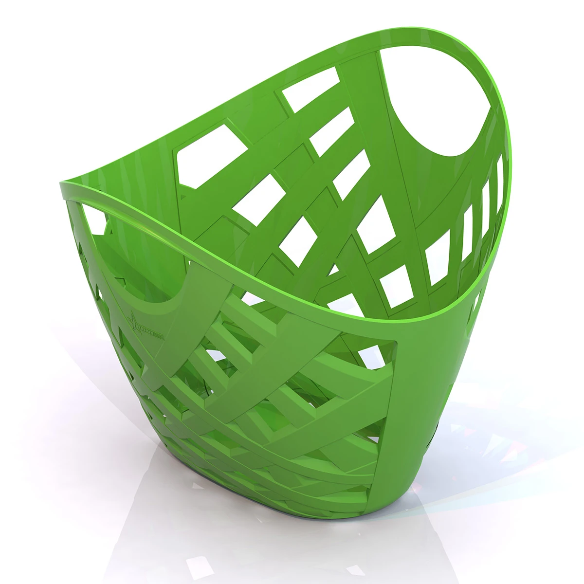 Арт.278/2 Корзинка плетёная (зеленая) 27х23,5х23см. Арт.278/2 Корзинка плетёная (зеленая) 27х23,5х23см.