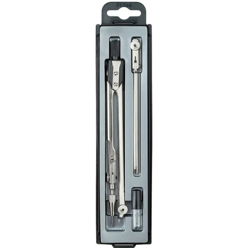 Готовальня Глобус НЧ3-70-40 3 пр/наб., циркуль 125мм,пенал,европодвес