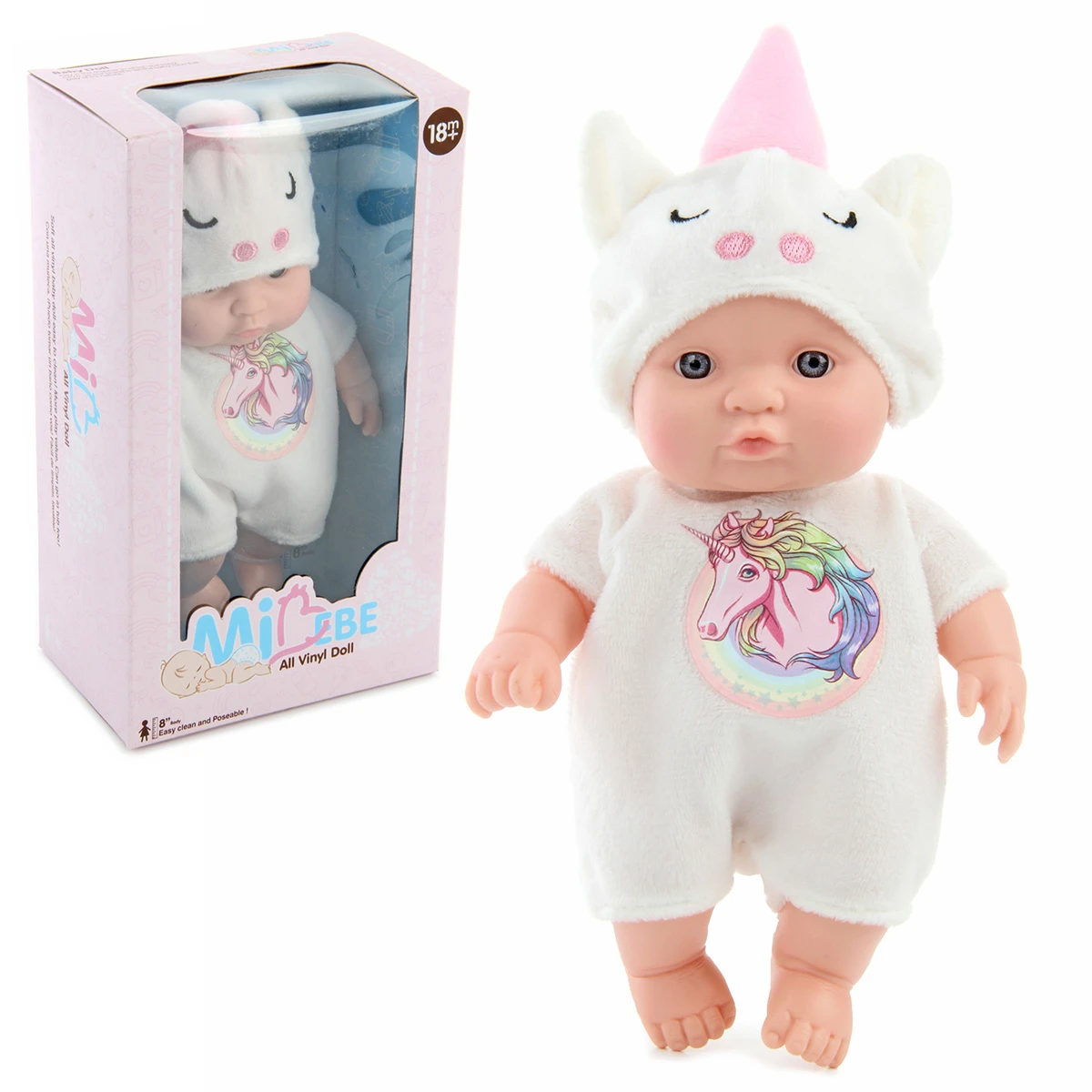 Пупс 13х9х24, коробка Пупс 13х9х24, коробка