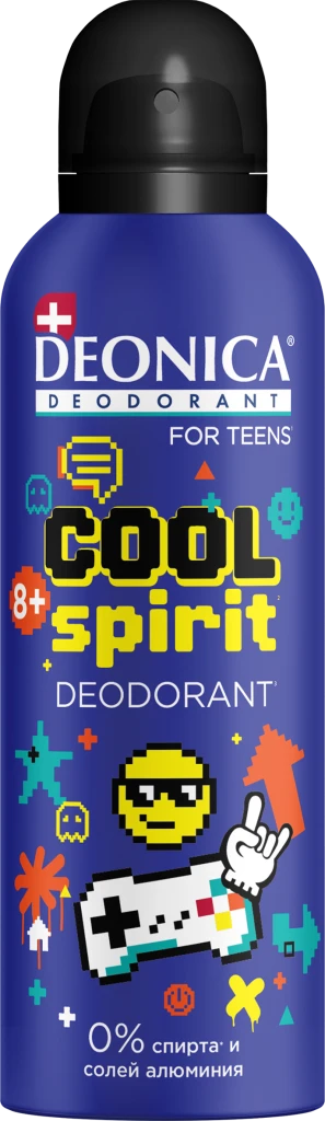 ДЕОНИКА дезодарант 125мл FOR TEENS детский cool spirit