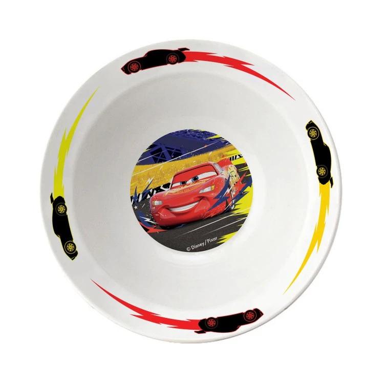 Набор посуды в подарочной упаковке "Тачки" Дизайн 2, 3 предмета,