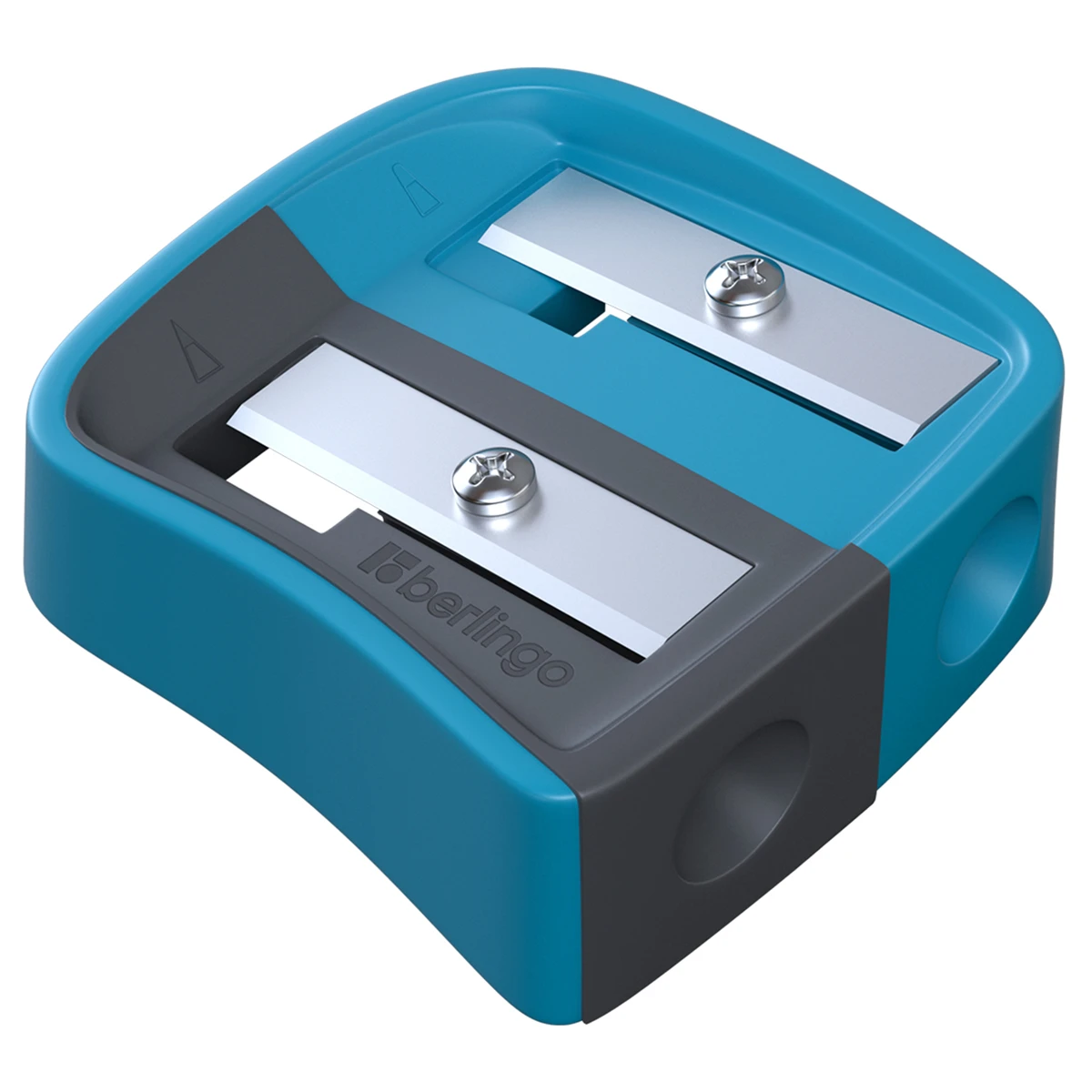 Точилка пластиковая Berlingo "Color Zone Duo", 2 отверстия, для Точилка пластиковая Berlingo "Color Zone Duo", 2 отверстия, для