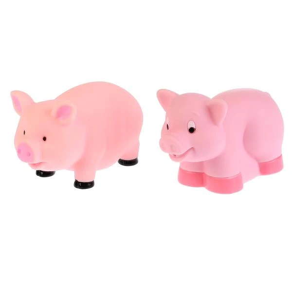Игрушки пластизоль для купания "Играем вместе" Свинки (выс. 6см и 5см) Игрушки пластизоль для купания "Играем вместе" Свинки (выс. 6см и 5см)