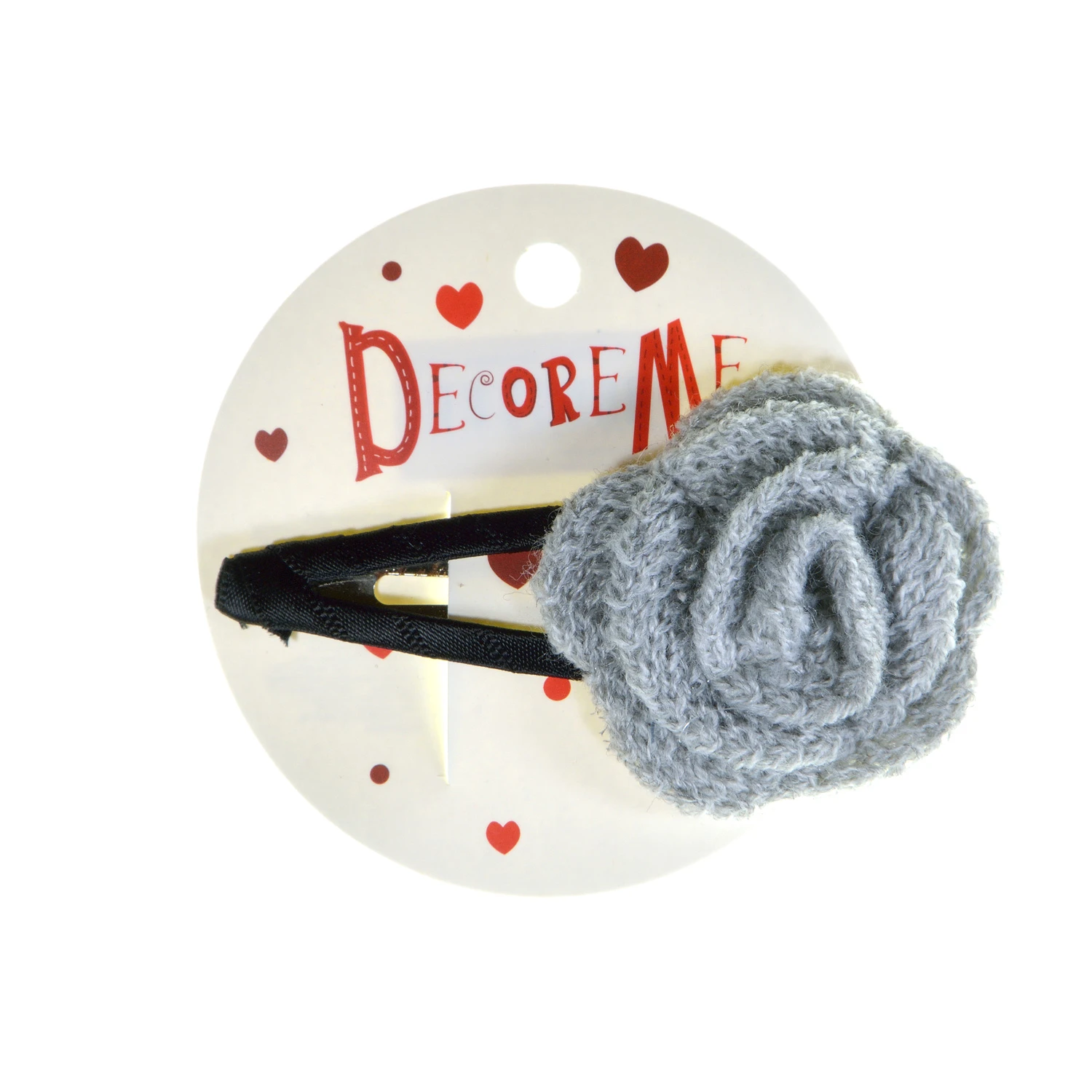 ЗАКОЛКА ДЛЯ ВОЛОС 8,5 СМ, 1 ШТ, 4 ЦВЕТА