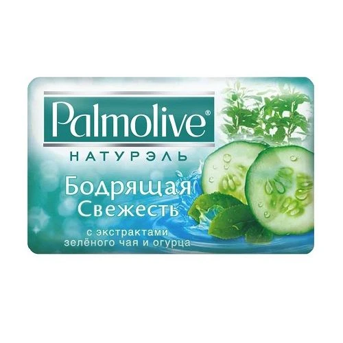 Мыло Palmolive Бодрящая свежесть, с экстрактами зеленого чая и огурца, 90 г Мыло Palmolive Бодрящая свежесть, с экстрактами зеленого чая и огурца, 90 г