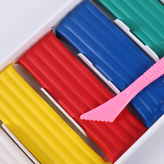 Пластилин 6цв. восковой "Darvish" в пластик. поддоне со стеком Пластилин 6цв. восковой "Darvish" в пластик. поддоне со стеком