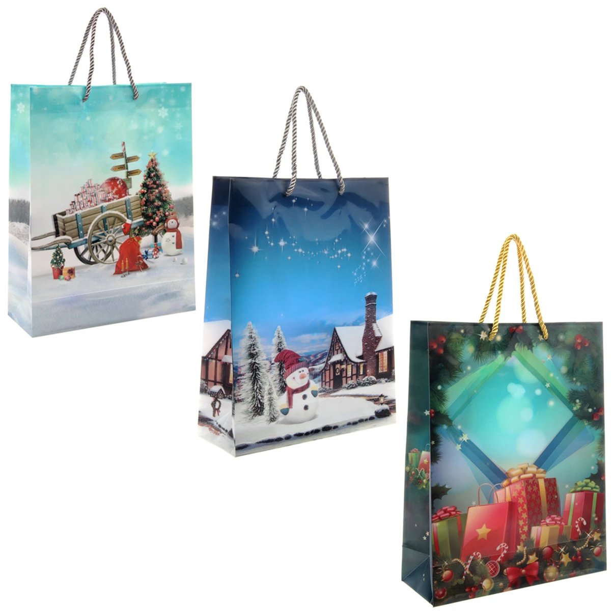 Пакет пластик 3D 26,0х33,5х9,5 см.