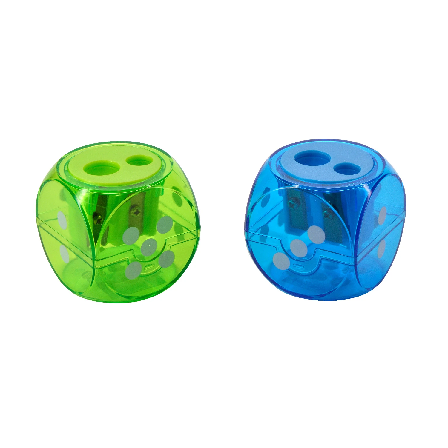 ТОЧИЛКА С КОНТЕЙНЕРОМ "FUNSHARP.КУБИК", 2 ОТВЕРСТИЯ, 2 ЦВЕТА ТОЧИЛКА С КОНТЕЙНЕРОМ "FUNSHARP.КУБИК", 2 ОТВЕРСТИЯ, 2 ЦВЕТА