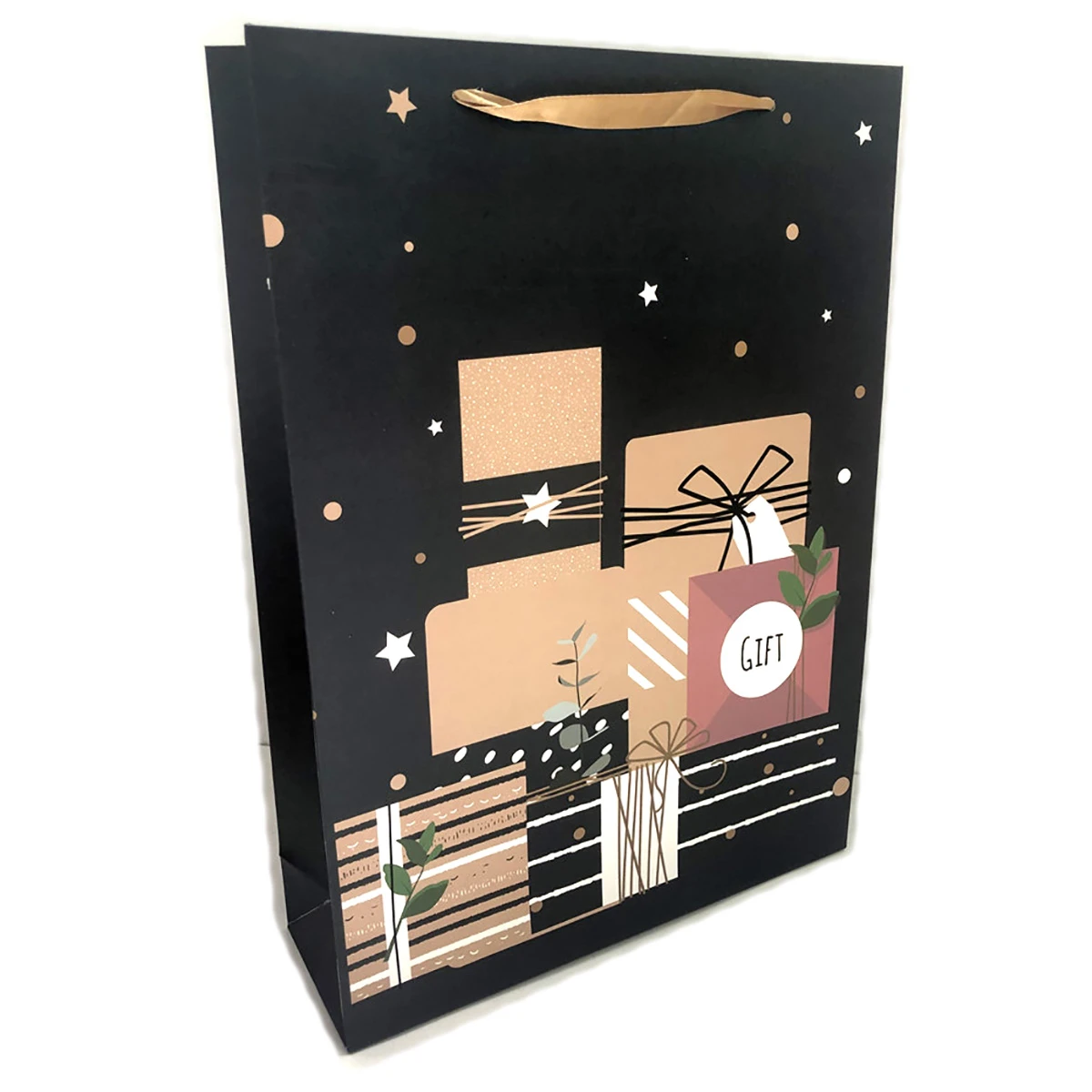 Подарочный пакет большой 32x44x10 см, ламинированный