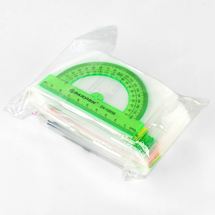 Транспортир 10см 180° ассорти Транспортир 10см 180° ассорти