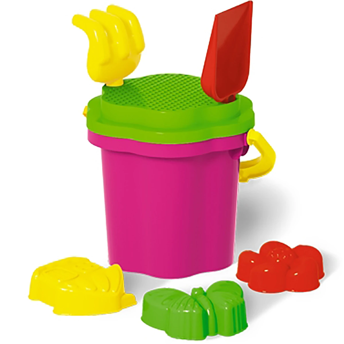 Арт.01827 Песочный набор № 127 ведро 1,5 л, сито, совок 21 см, грабли 20см, 3 Арт.01827 Песочный набор № 127 ведро 1,5 л, сито, совок 21 см, грабли 20см, 3