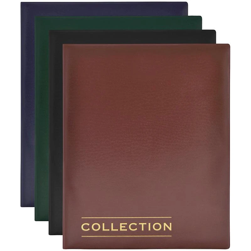 Альбом для монет "Optima" 230*270, на кольцах, 10 листов, ПВХ: 215466