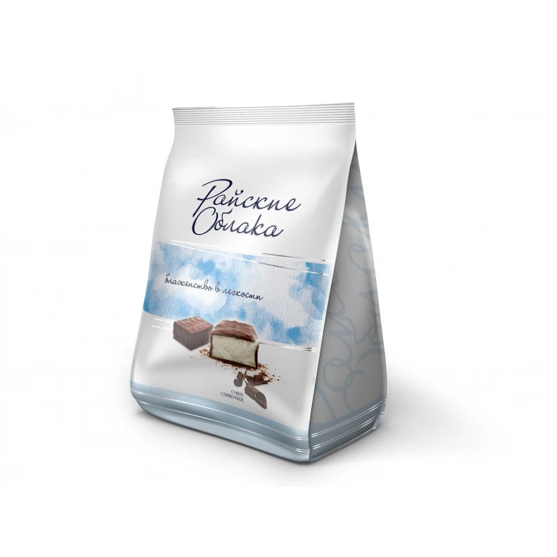 Конфеты шоколадные Райские облака суфле Сливочное, 200г Конфеты шоколадные Райские облака суфле Сливочное, 200г