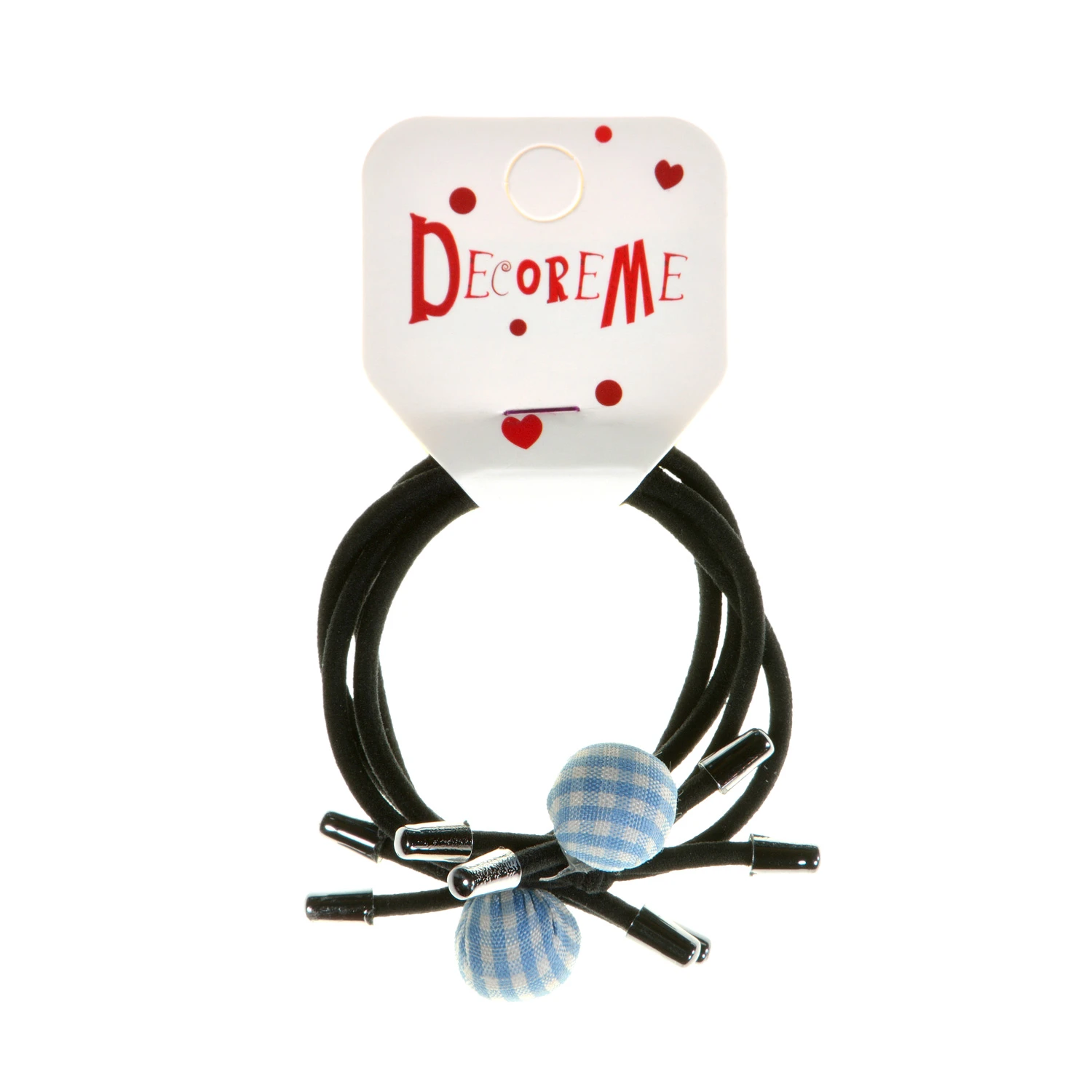 РЕЗИНКА ДЛЯ ВОЛОС "ШАРИКИ. СВЕТЛАЯ КЛЕТОЧКА" 2 ШТ, 5 ЦВЕТОВ РЕЗИНКА ДЛЯ ВОЛОС "ШАРИКИ. СВЕТЛАЯ КЛЕТОЧКА" 2 ШТ, 5 ЦВЕТОВ