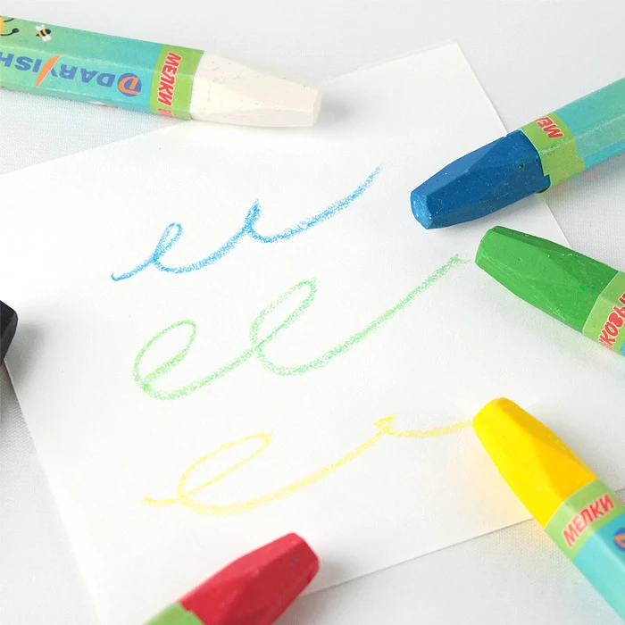 Мелки восковые 18цв. "Darvish" Мелки восковые 18цв. "Darvish"