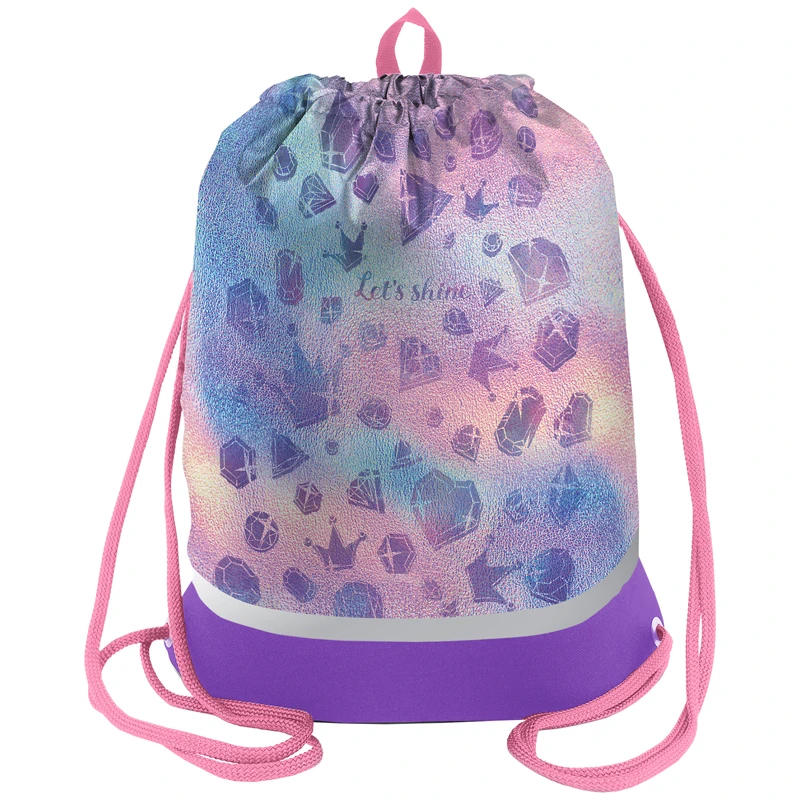 Мешок для обуви 1 отделение Berlingo "Diamonds", 510*400мм, расшир.